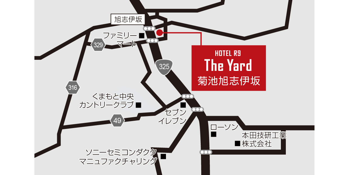 ホテル周辺地図