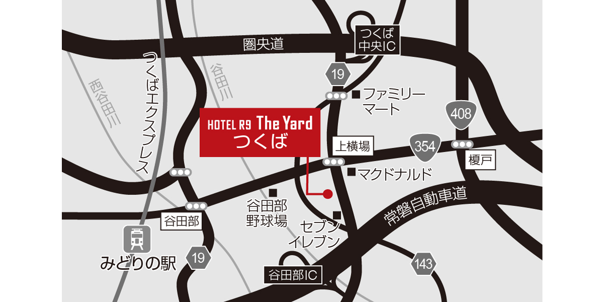 ホテル周辺地図