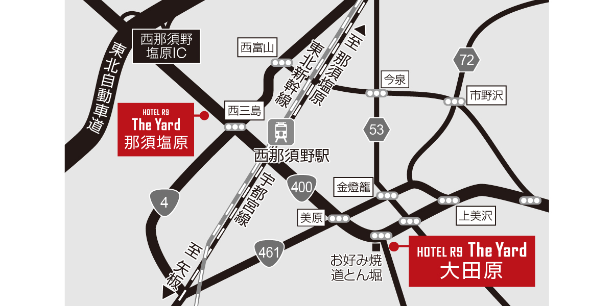 ホテル周辺地図