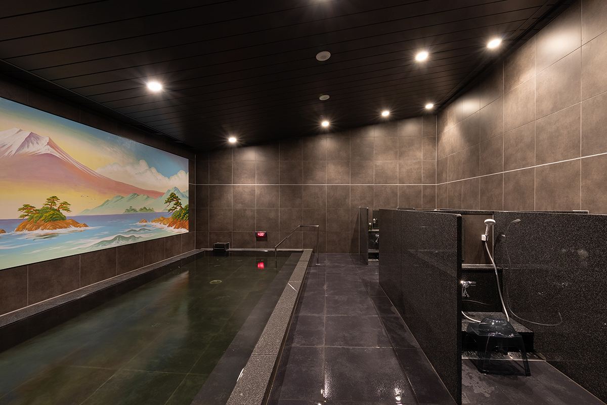 大浴場（天然温泉〈明和温泉 川俣の湯〉）